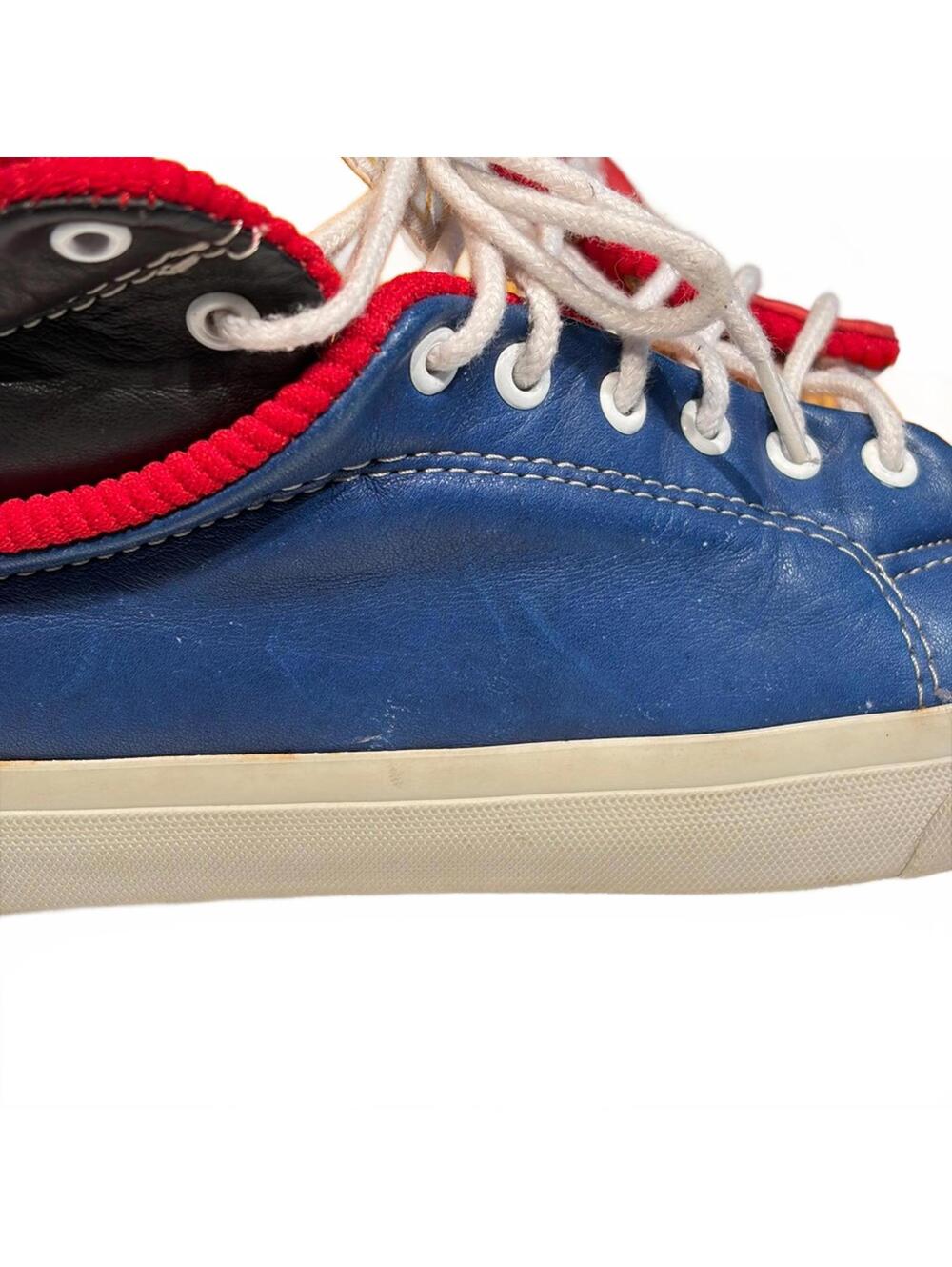 Rare 90's Reebok BOKS Classic Color Block High Top Sneakers Skater Retro Vintage - Picture 12 of 16